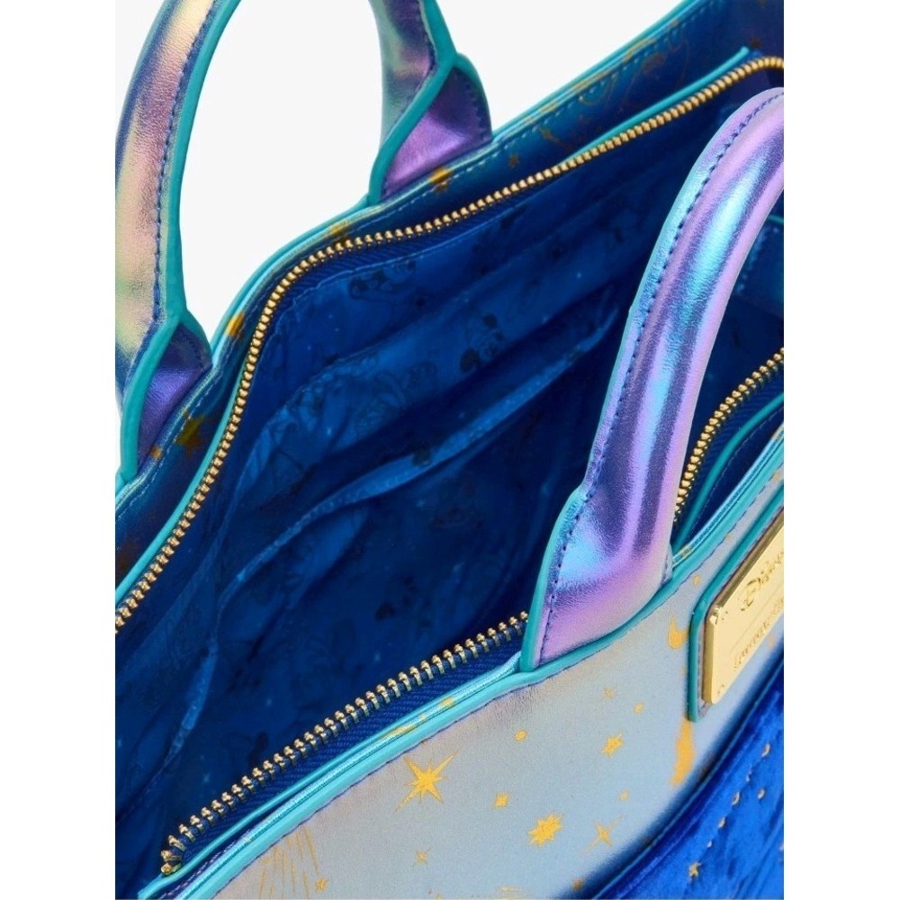 Loungefly Disney Fantasia Sorcerer Mickey Convertible Backpack & Tote Crossbody - Picture 4 of 4